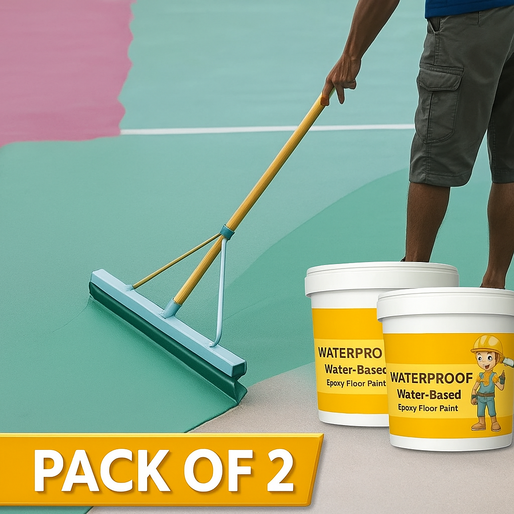 Gold Silk Epoxy Floor Paint (Buy 1 Get 1 Free)
