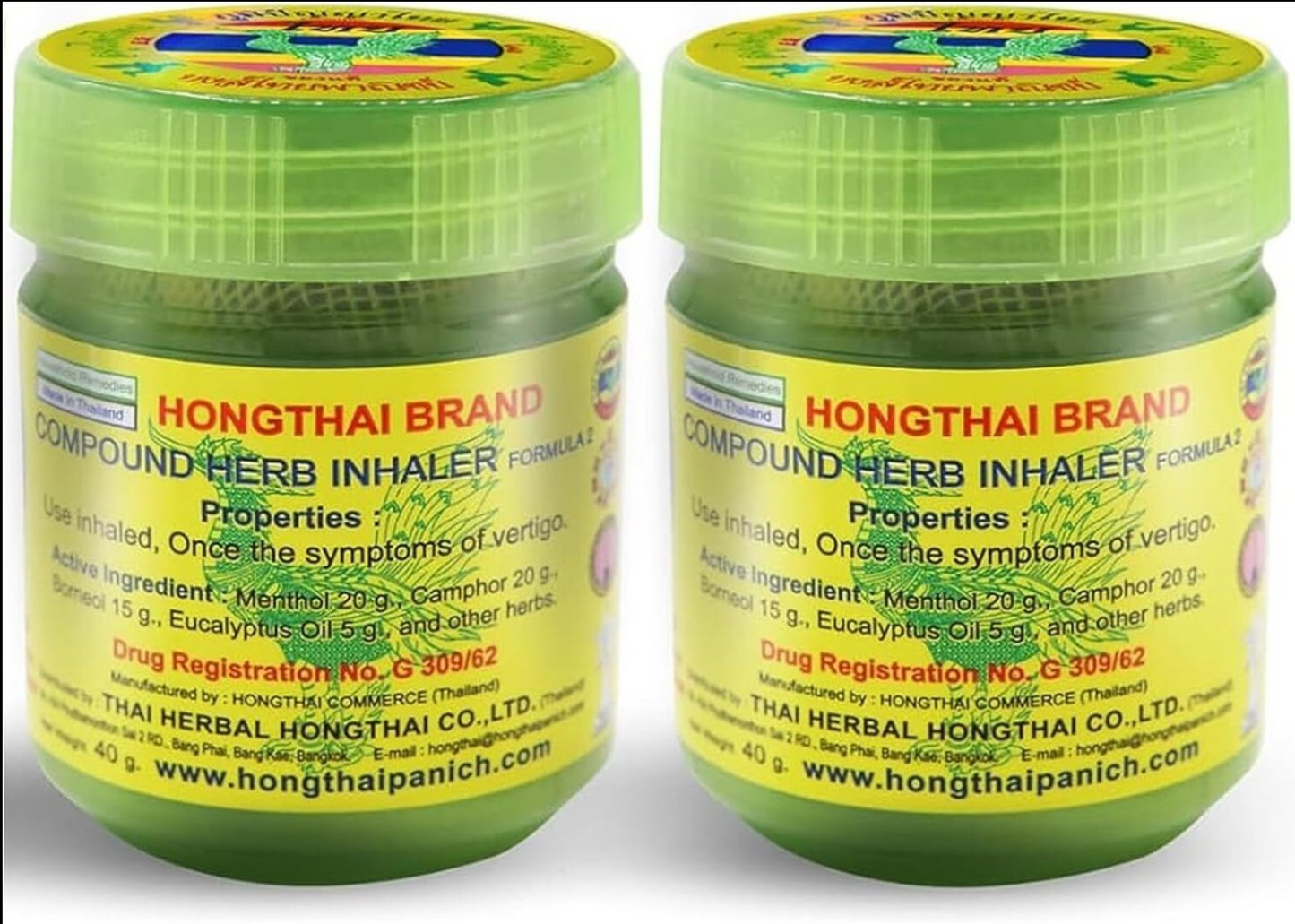🌿Hong Thai Herbal Inhaler (Buy 1 Get 2)