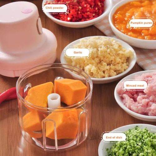 🥗 Portable USB Rechargeable Electric Chopper