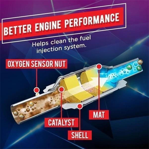 💥Catalytic Converter & Fuel System Cleaner (Pack of 2) || Imported 🇺🇸