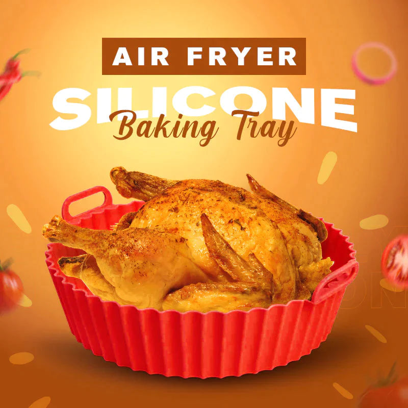 Microwave & Air Fryer Silicone Baking Tray