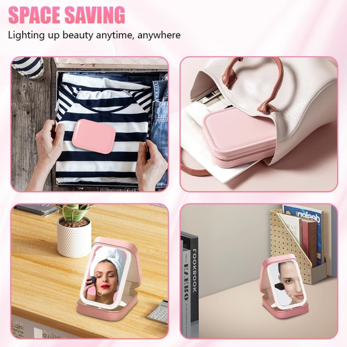 GlowCase™ – Mini LED Makeup Box