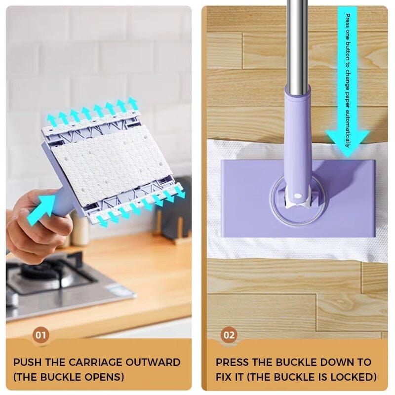 Automatic Cloth Changing Magic Mop