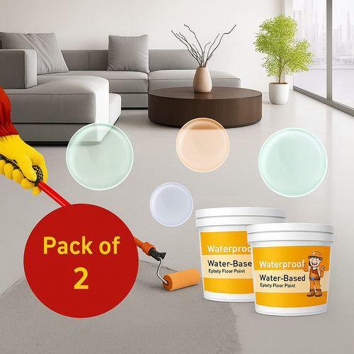Gold Silk Epoxy Floor Paint (Buy 1 Get 1 Free)