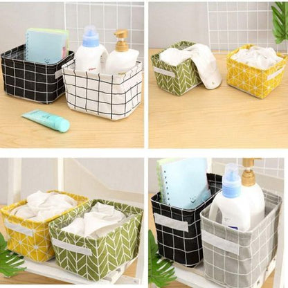 ✨Premium Canvas Storage Basket 🤩Set of 3 @ Just Rs. 699 Only🤩