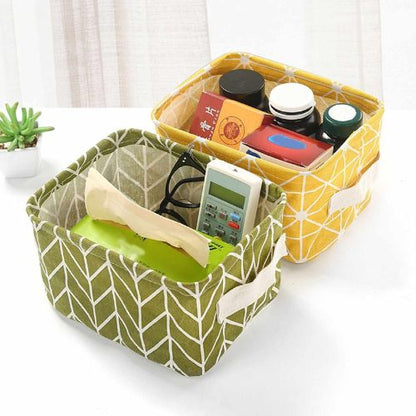 ✨Premium Canvas Storage Basket 🤩Set of 3 @ Just Rs. 699 Only🤩