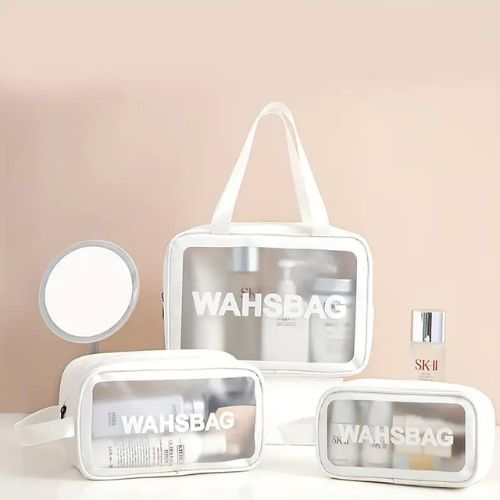 👜 Travel Makeup Bag (Set of 3) - 40% OFF🔥