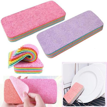 🌈 Rainbow Design Sponge  💥Pack of 12 Pcs @ Rs.699 Only 💥