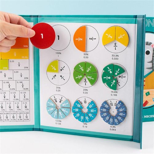 🧩Magnetic Book Fraction Puzzle - 40% OFF Flash Sale 🔥