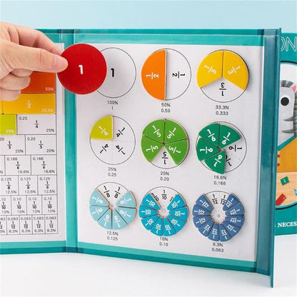 🧩Magnetic Book Fraction Puzzle - 40% OFF Flash Sale 🔥