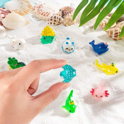 🐠 Mini Resin Animals - 30 Pcs @ 1299 Only🌊