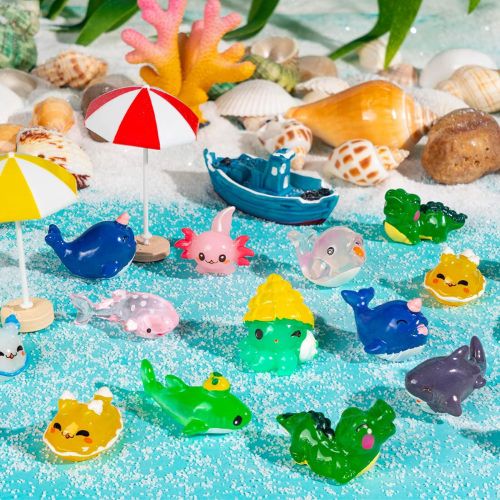 🐠 Mini Resin Animals - 30 Pcs @ 1299 Only🌊