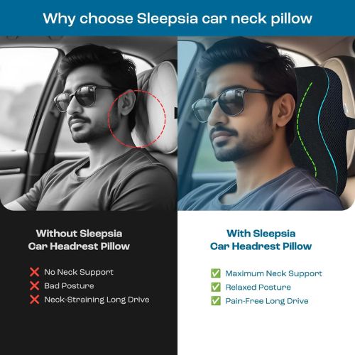 😇Car Neck Rest Pillow 🤩Great Sale-FLAT 30% OFF💥