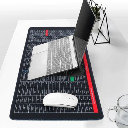 Premium Anti-slip Keyboard Pad with (SHORTCUT KEY PATTERNS)