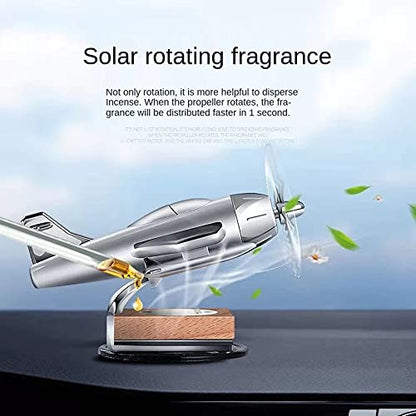 Solar Airplane Car Air Freshener