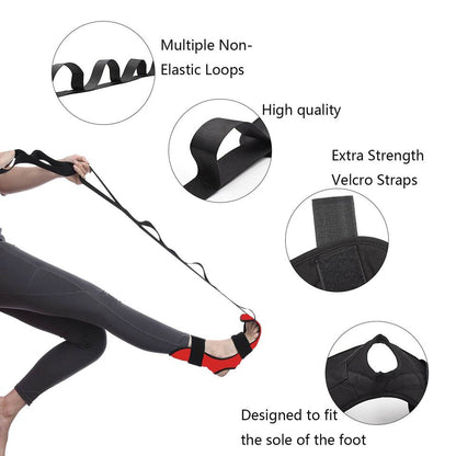 😇Yoga Stretching Belt 🔥GREAT DEAL 33% OFF TODAY🔥